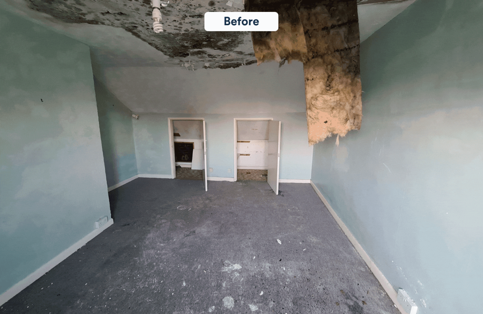 bedroom renovation