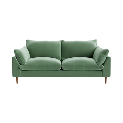 Slow Riser Sofa - Medium 193cm - Cucumber Sandwich clever velvet